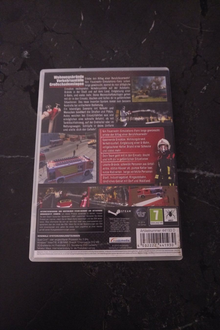 Microsoft Giochi: Feuerwehr 2014 DIE Simulation PC – Usato da Biel/Bienne venduto da Eric070 2