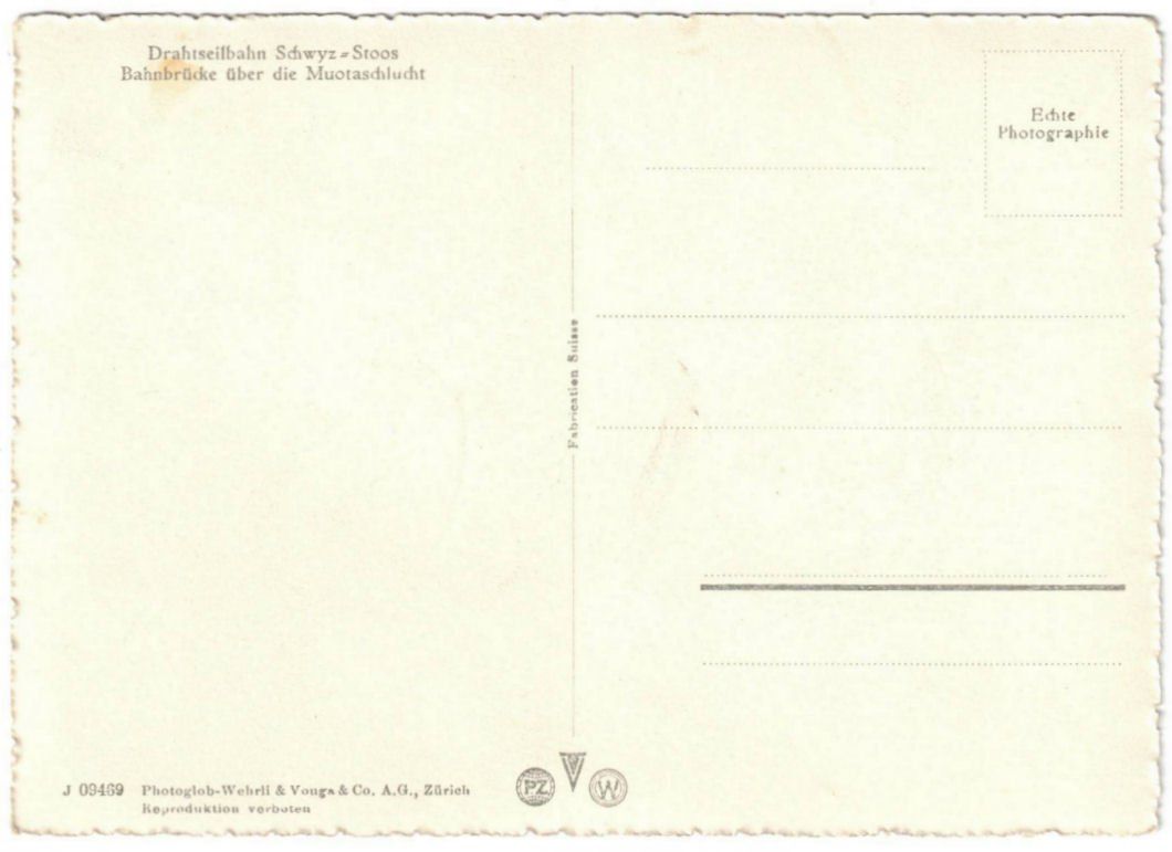 Cartoline postali: Stoos - Standseilbahn – Usato da Binningen venduto da Mountainrider 1
