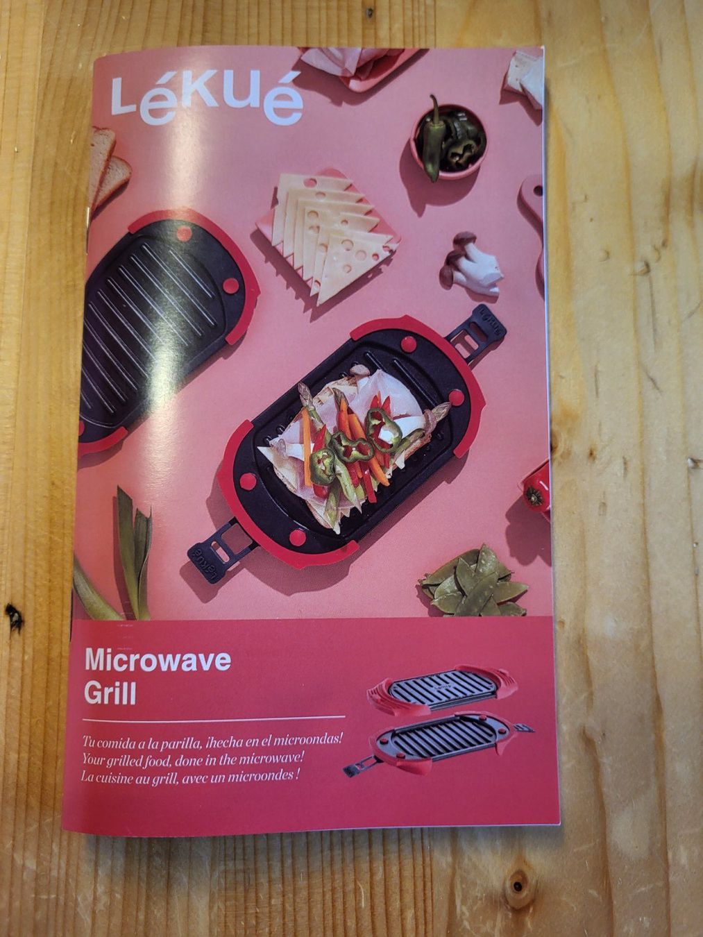 Küchengeräte: Tischgrill/Lku-Grill-for-microwave/28 – Neu und originalverpackt aus Siebnen von KiKla-Siebnen 4