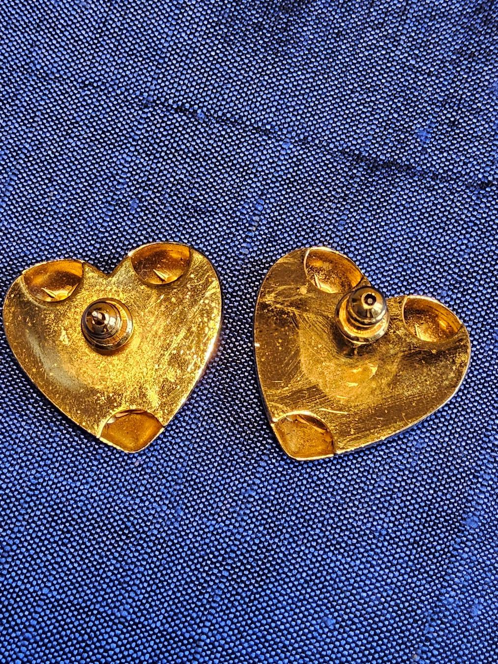 Orecchini pendenti & Orecchini a lobo: Hübsche goldige Herzchen Ohrstecker – Usato da Zürich venduto da helsan 3