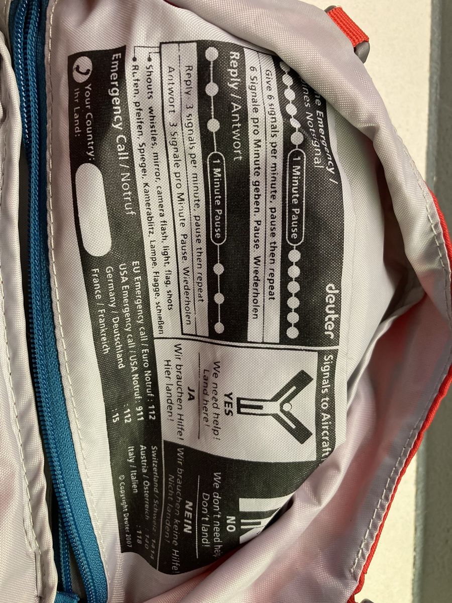 Deuter Borse & Zaini: Kinderrucksack Deuter Climber – Usato da Anglikon venduto da vro_qfw6 3