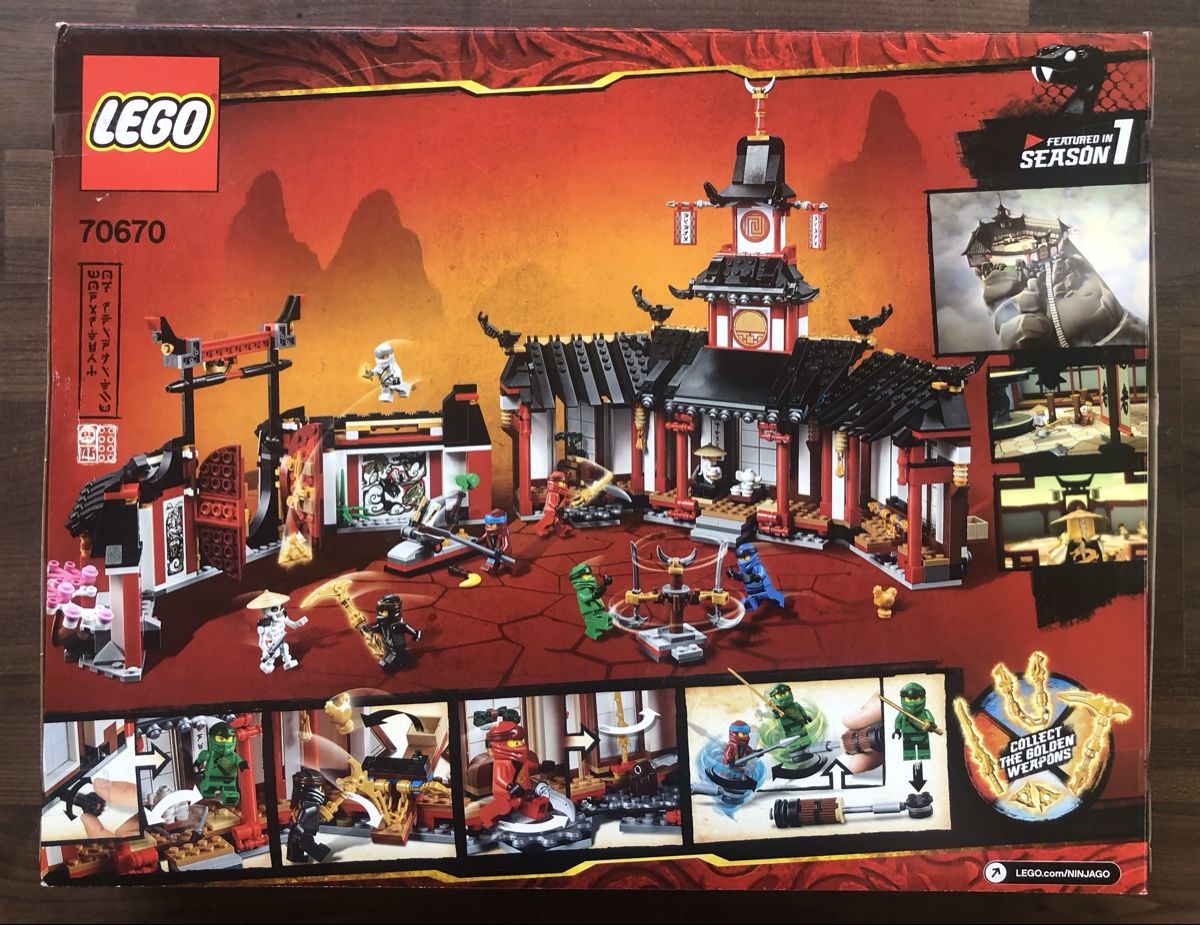 Lego Giocattoli: LEGO 70670 Ninjago Kloster des Spinjitzu NEU & OVP – Nuovo e nell'imballaggio originale da Unterseen venduto da Wue411 1