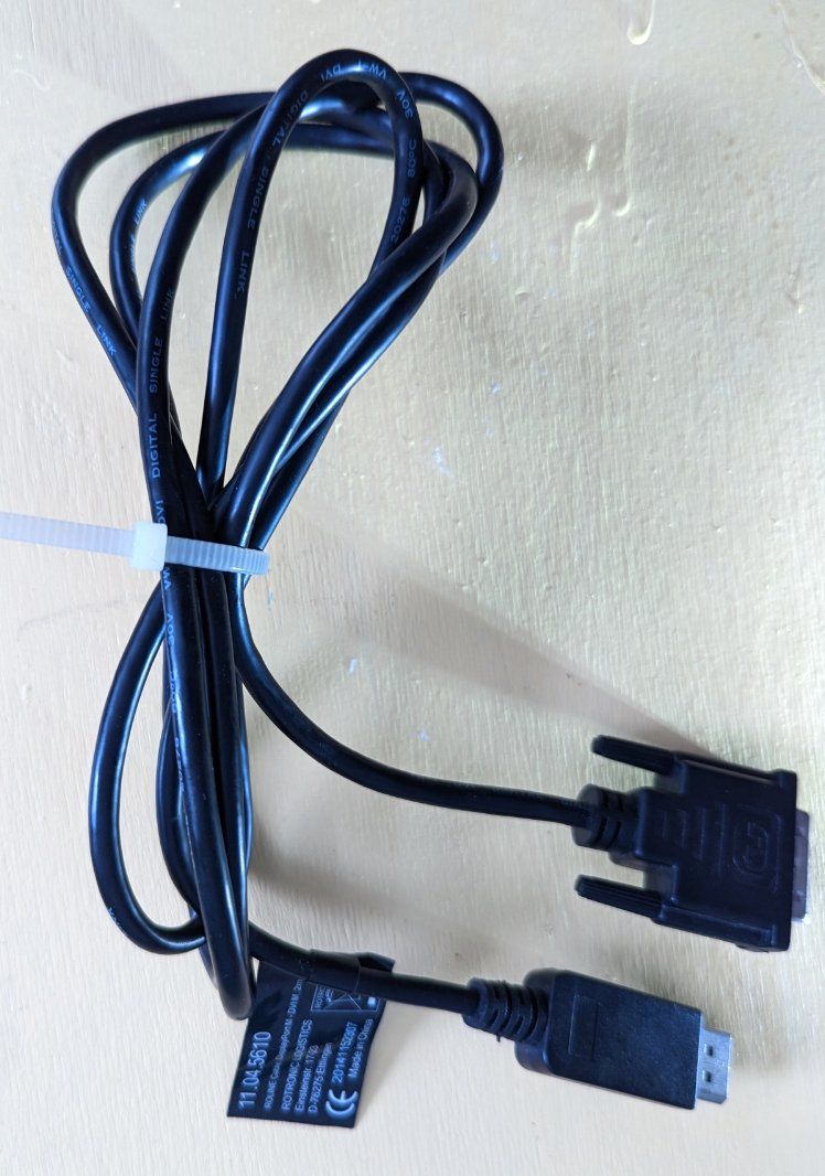 Unità & Adattatore: Adapterkabel Displayport - DVI – Usato da Uetikon am See venduto da Tomarrani 1