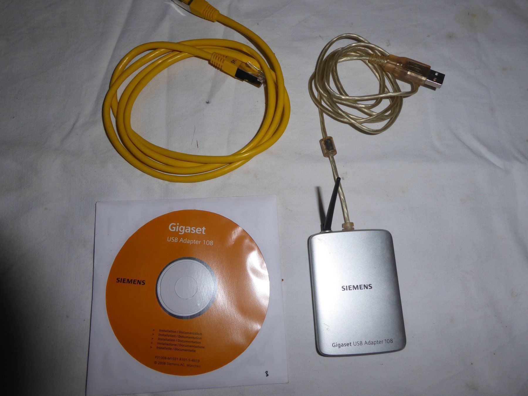 Siemens Unità & Adattatore: Gigaset USB Adapter 108 – Nuovo e nell'imballaggio originale da Ennetbühl venduto da VPHS 1