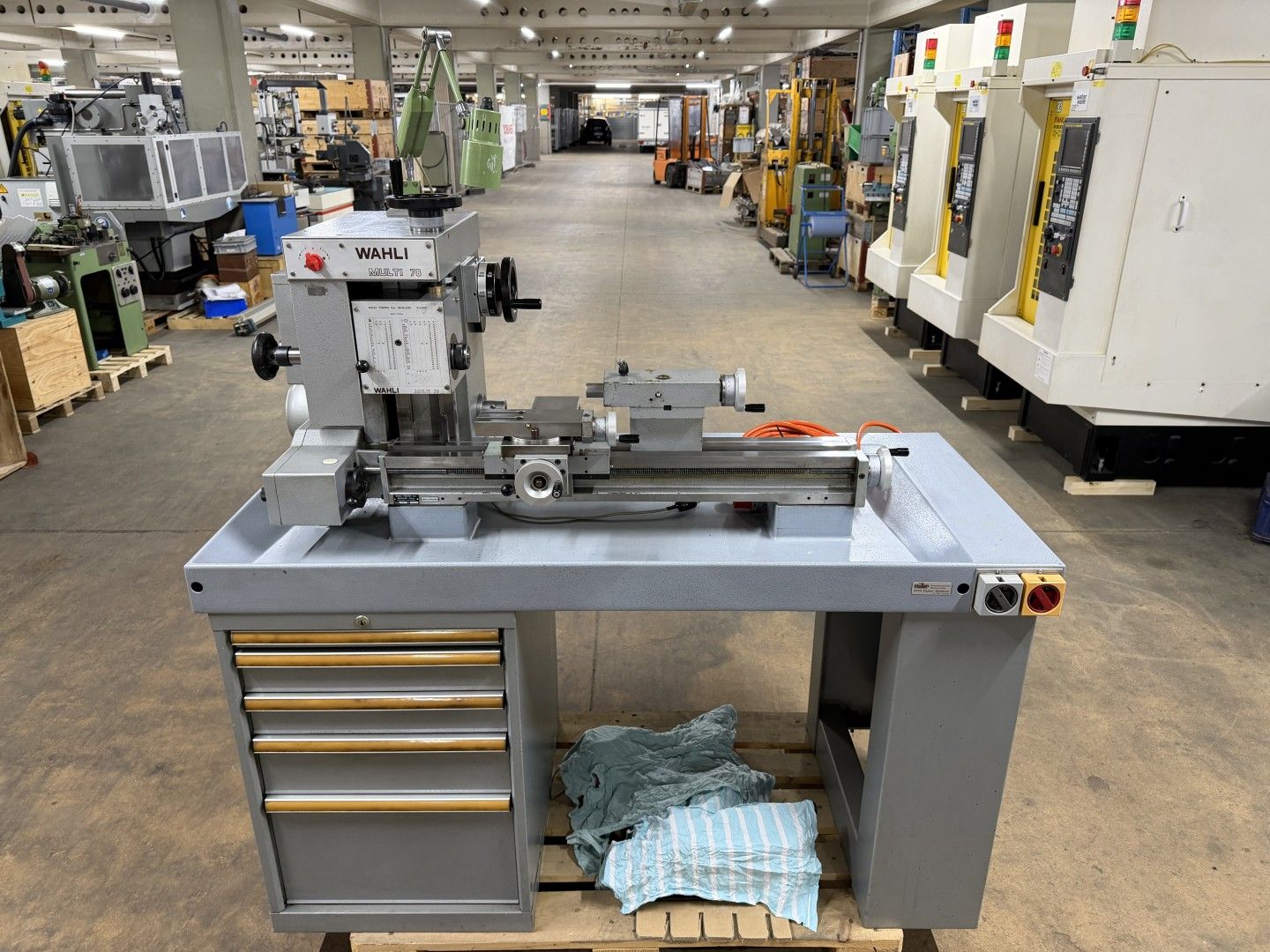 Metall- & Schlosserei Sonstiges: Drehmaschine Wahli Multi 78 – Gebraucht aus Zuchwil von dragosmd-maschinen