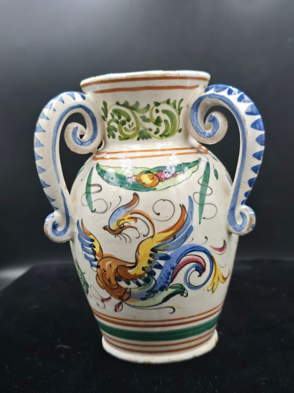 Vasen & Gefässe: Italienische Majolika-Vase – Gebraucht aus Rorschacherberg von snOOpydOg11 1