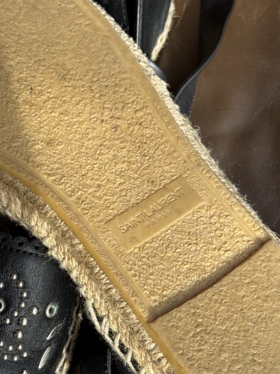 Saint Laurent Damenschuhe: Saint Laurent Espadrilles black – Gebraucht aus Sion von sof_97f5