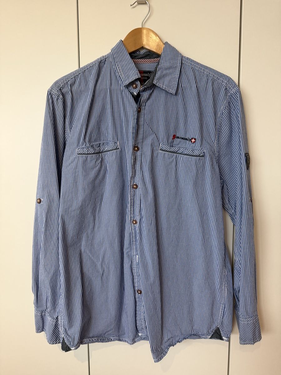 Camicie: Sonnenalp Men's Checkered Shirt, Size M – Nuovo (secondo la descrizione) da Brugg AG venduto da Winter789