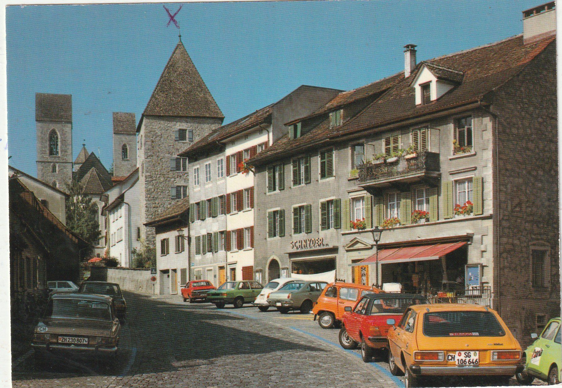 Ansichtskarten: Rapperswil Teilansicht – Gebraucht aus Lumbrein von made02