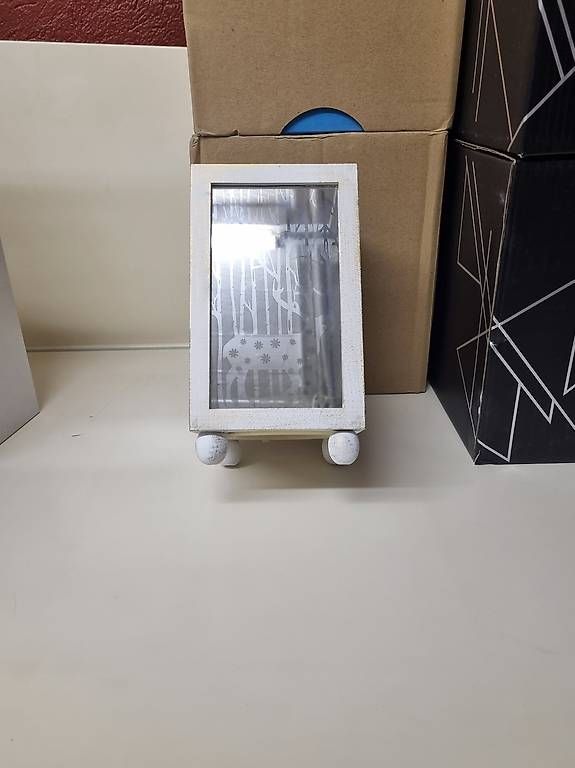 Sonstige Dekorationen & Accessoires: Neu LED Laterne Glas – Neu und originalverpackt aus Oftringen von Leleni 1