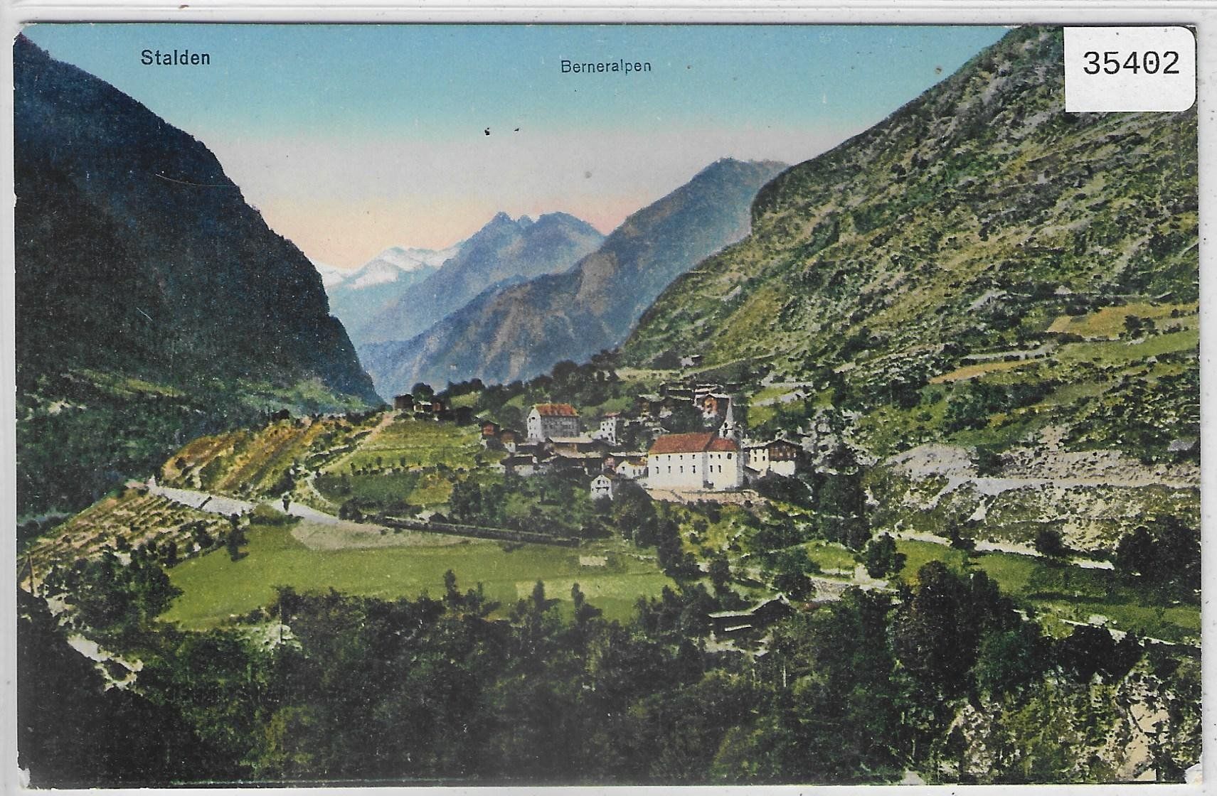 Cartes postales: Stalden - Generalansicht - Litho – D'occasion à Ettingen par Kartenplanet