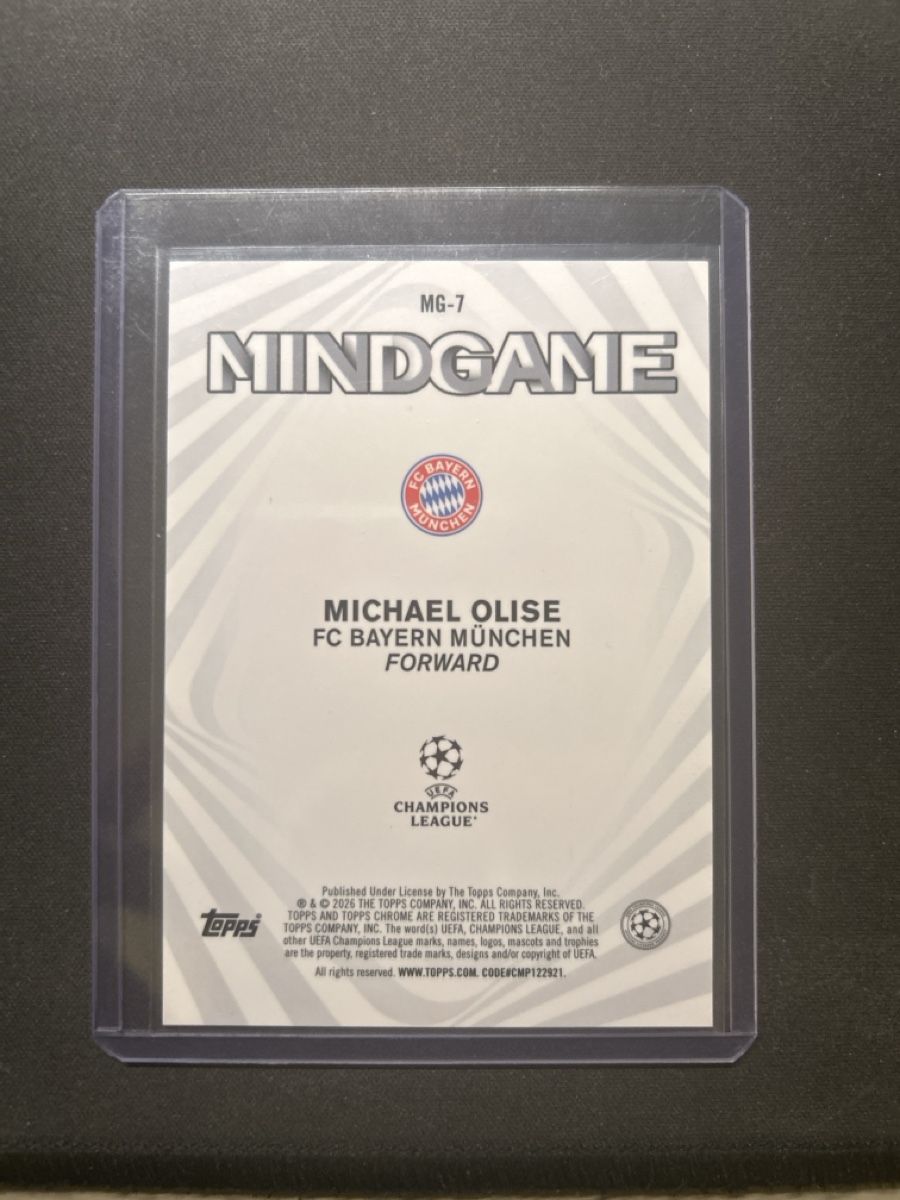 Topps Sammelbilder & Trading cards: Topps Chrome Mindgame ssp Michael Olise 2025  – Neu (gemäss Beschreibung) aus Greppen von hcv_cc2r 1