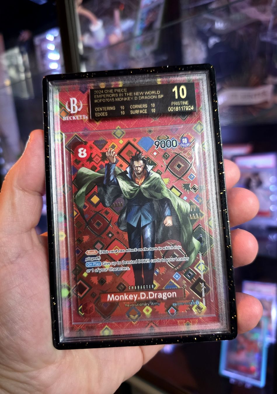Bandai Carte collezionabili: One Piece - Monkey D Dragon Op09 SP Black Label – Nuovo (secondo la descrizione) da Bern venduto da HotOden