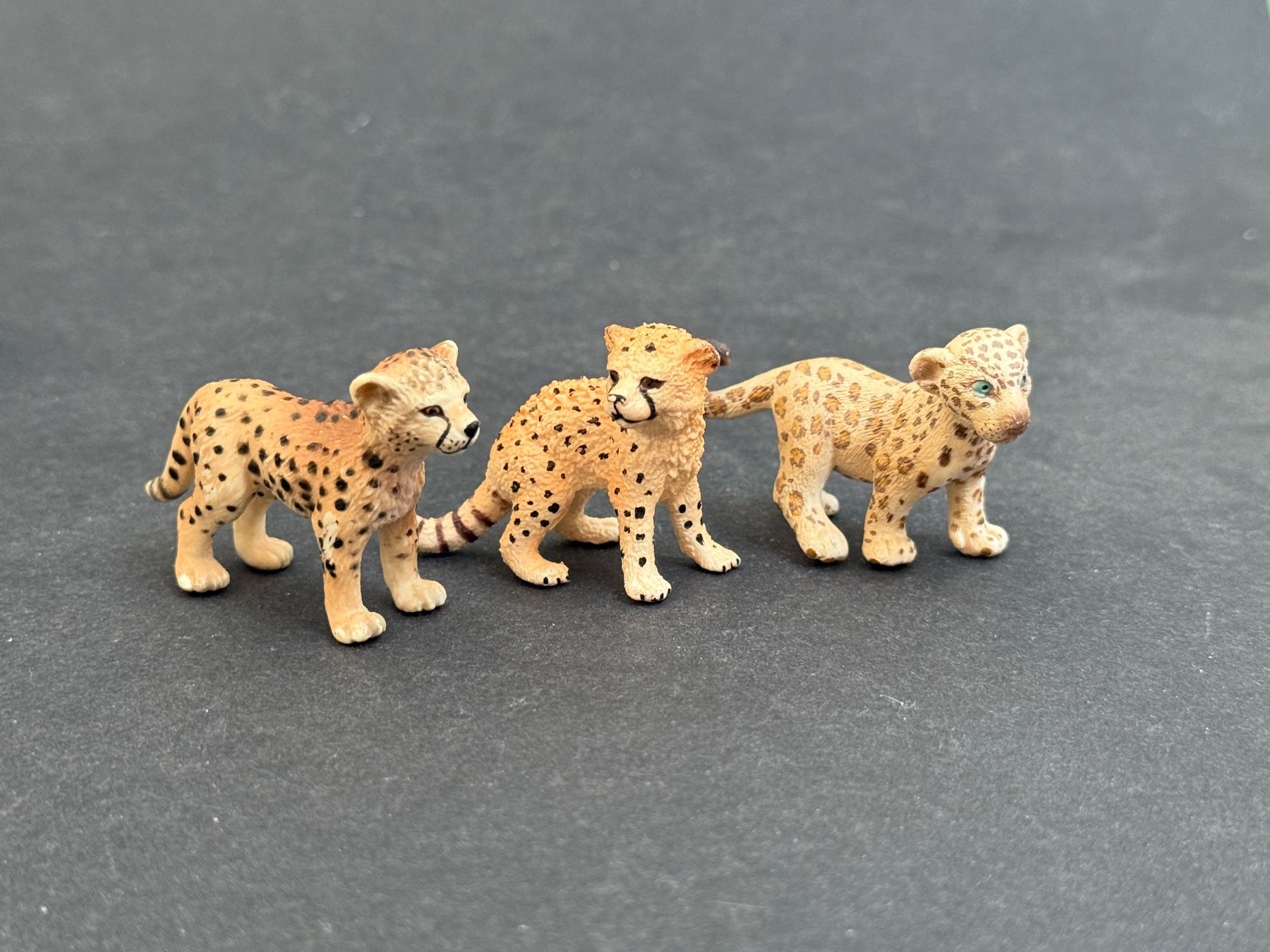 Schleich Statuette: Schleich Grosskatzen Leopard Gepard Schwarzer Panther – Usato da Ennetbaden venduto da mapa05 4