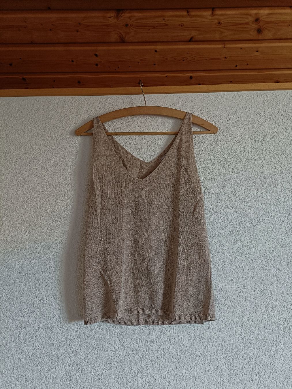 Mango Top: Top Mango Basics rose pâle doré - Taille XS – Usato da Vaulruz venduto da O_DDM