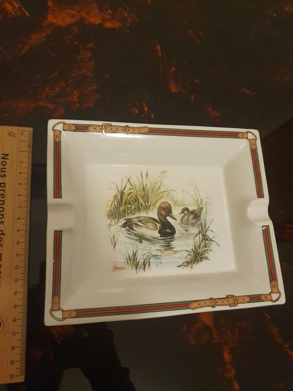 Gucci Portacenere: GUCCI cendrier vintage. – Usato da Le Grand-Saconnex venduto da Rgt87 2