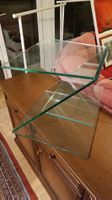 LETZTANGEBOT: Glas-Tischlein, Glasmöbel Z-förmig