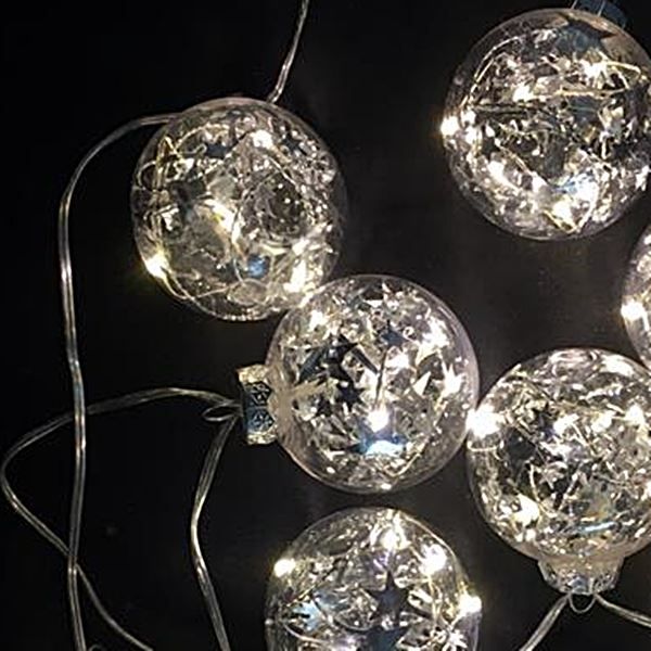 Ghirlande e barre luminose: Lichterkette 10 Led Christbaumkugeln – Nuovo e nell'imballaggio originale da Wettingen venduto da Swala 5