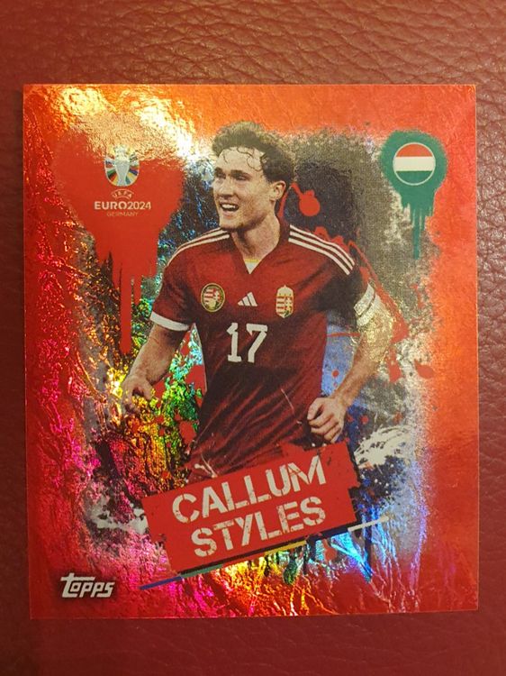 Topps Euro 2024 Sticker HUN 3 CALLUM STYLES Kaufen auf Ricardo