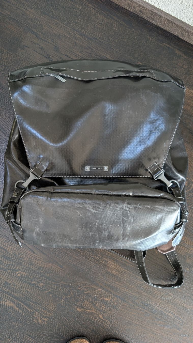 Freitag Zaini: Freitag, Reference Tschingel, R522, all black – Nuovo (secondo la descrizione) da Bremgarten b. Bern venduto da BluBee 6