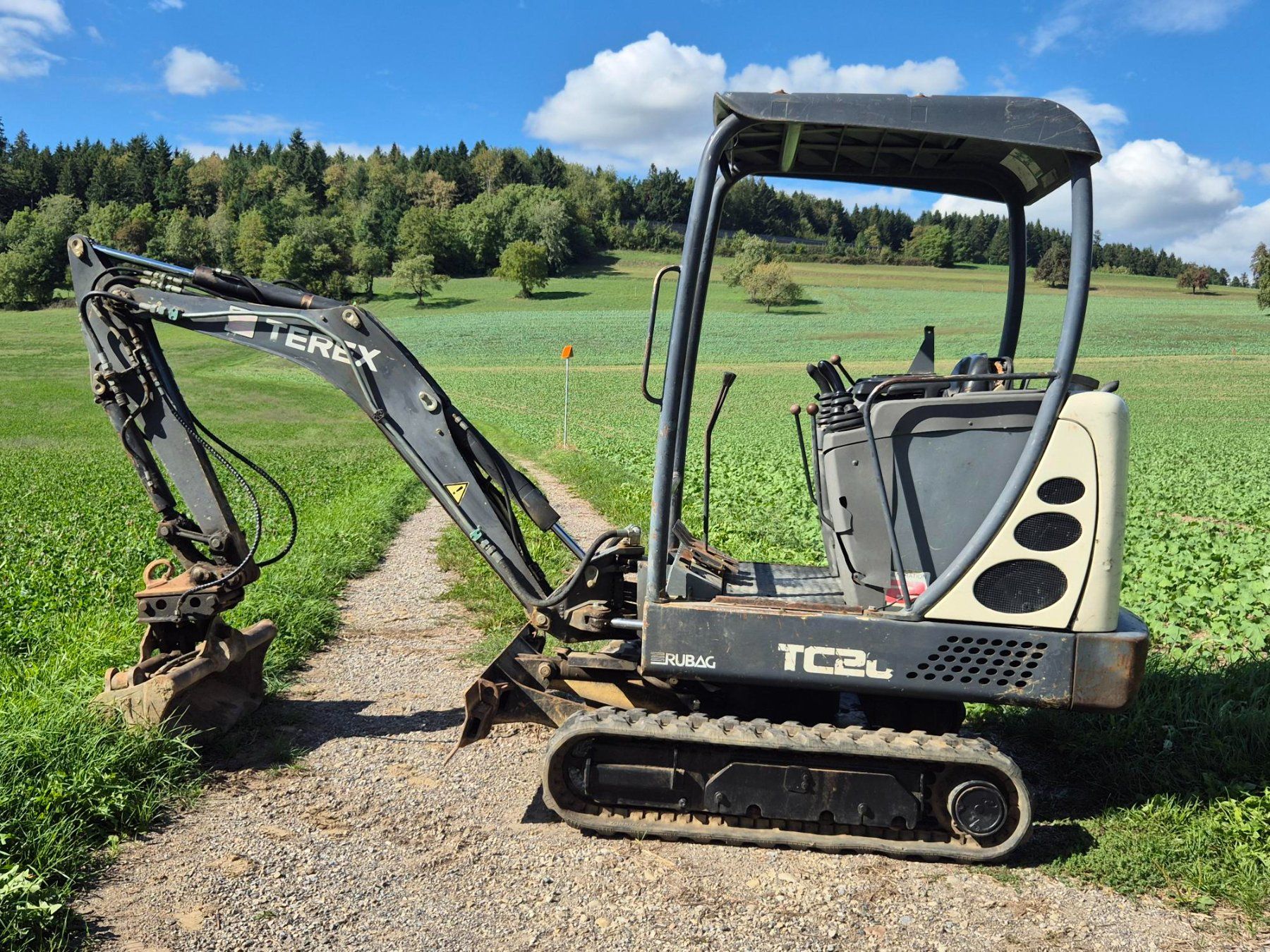 Escavatori: Terex TC20 Bagger mit 2995h – Usato da Grosswangen venduto da claas-jaguar 2