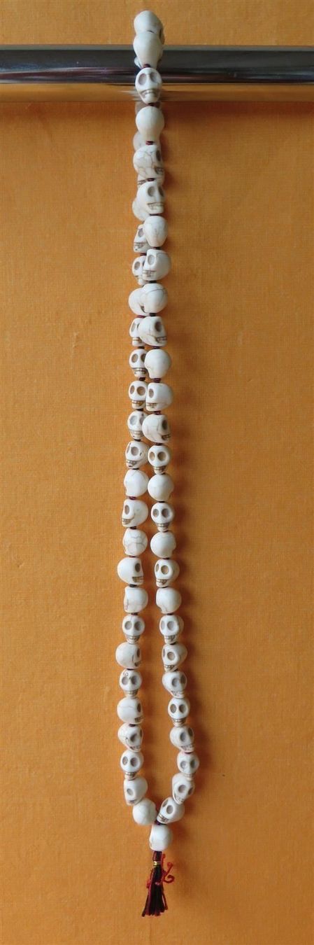 Ketten: Tibet Scull Mala - Totenkopf Kette /b – Neu (gemäss Beschreibung) aus Basel von Shankar 6