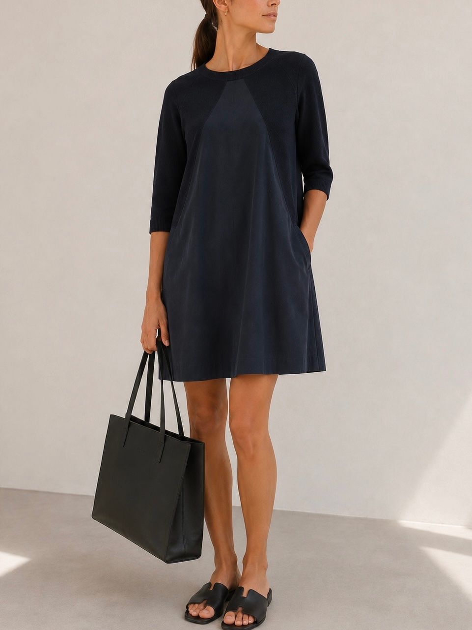 Cos Vestiti: COS Knitted Kleid Navy - Gr. S – Usato da Illnau venduto da Monkky