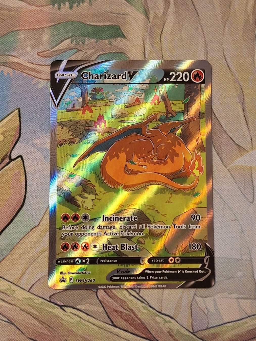 Pokémon Carte collezionabili: Pokemon Charizard V SWSH Promo – Usato da Küsnacht ZH venduto da nichuu