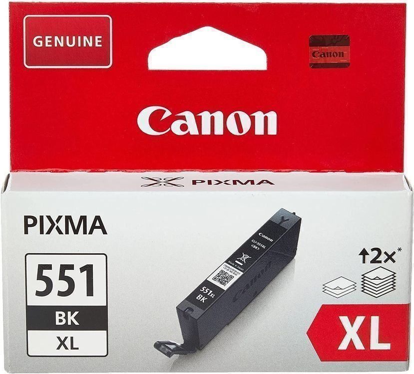 Canon Cartucce per stampanti & toner: Tintenpatrone PIXMA 551 BK XL – Nuovo e nell'imballaggio originale da Horn venduto da Resvi