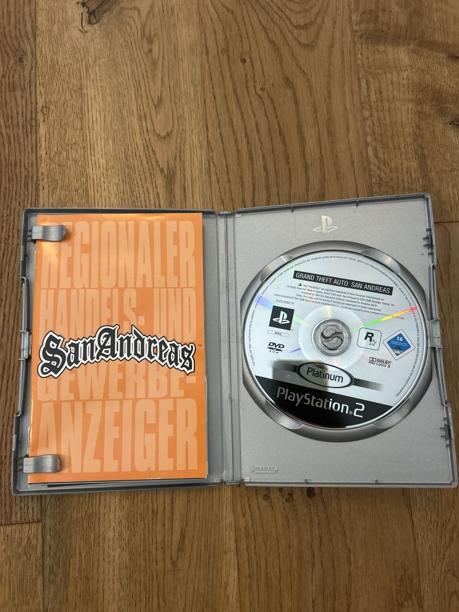 Giochi: GTA San Andreas PS2 – Usato da Oberkirch LU venduto da Tristan_Frisbi 1