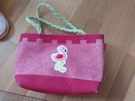 Kinder Strandtasche Flamingo – FIZZY – Rosa – ca. 23 × 21