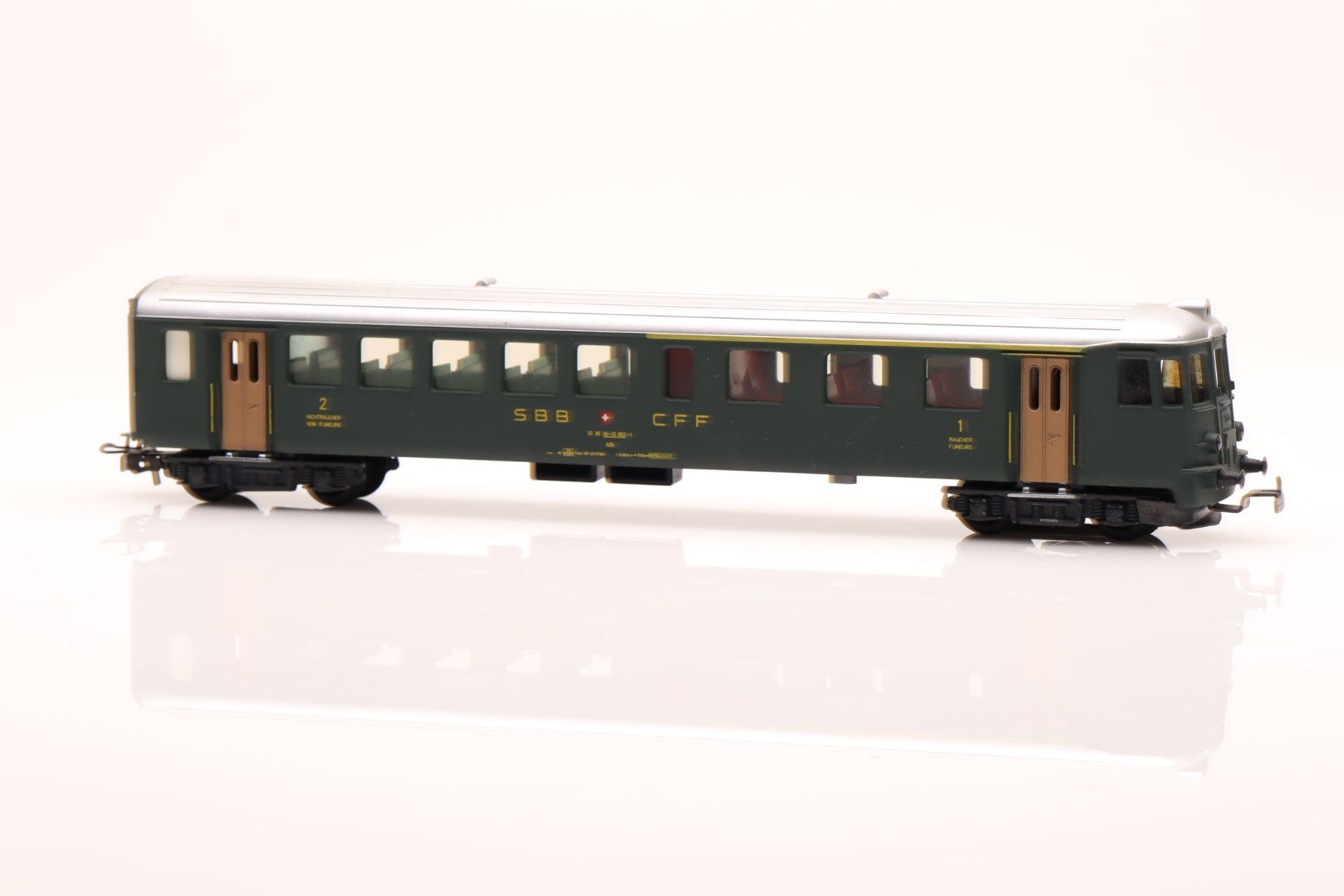 Hag Modelleisenbahnen: Hag SBB ABt Steuerwagen AC ,H0 – Gebraucht aus Ried (Muotathal) von Modellbahn.swiss 2