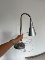 Tischlampe silber