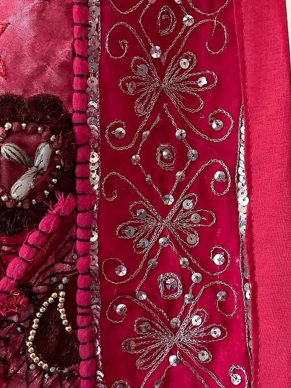 Tutte le decorazioni: Arazzo fatto con tecnica patchwork Zardozi – Nuovo (secondo la descrizione) da Caslano venduto da bri_5jft 1