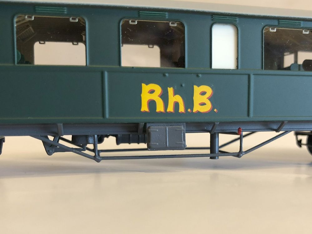 MOTRENO RhB 4-Wagen-Set Plattformwagen (Neu und originalverpackt) in ...
