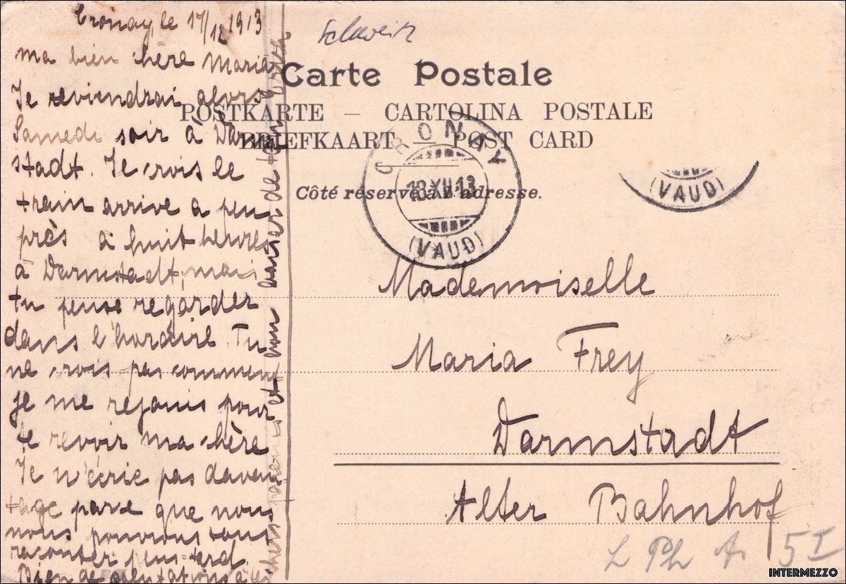 Cartoline postali: Cronay VD // Souvenir 1913 – Usato da Basel venduto da intermezzo12 1
