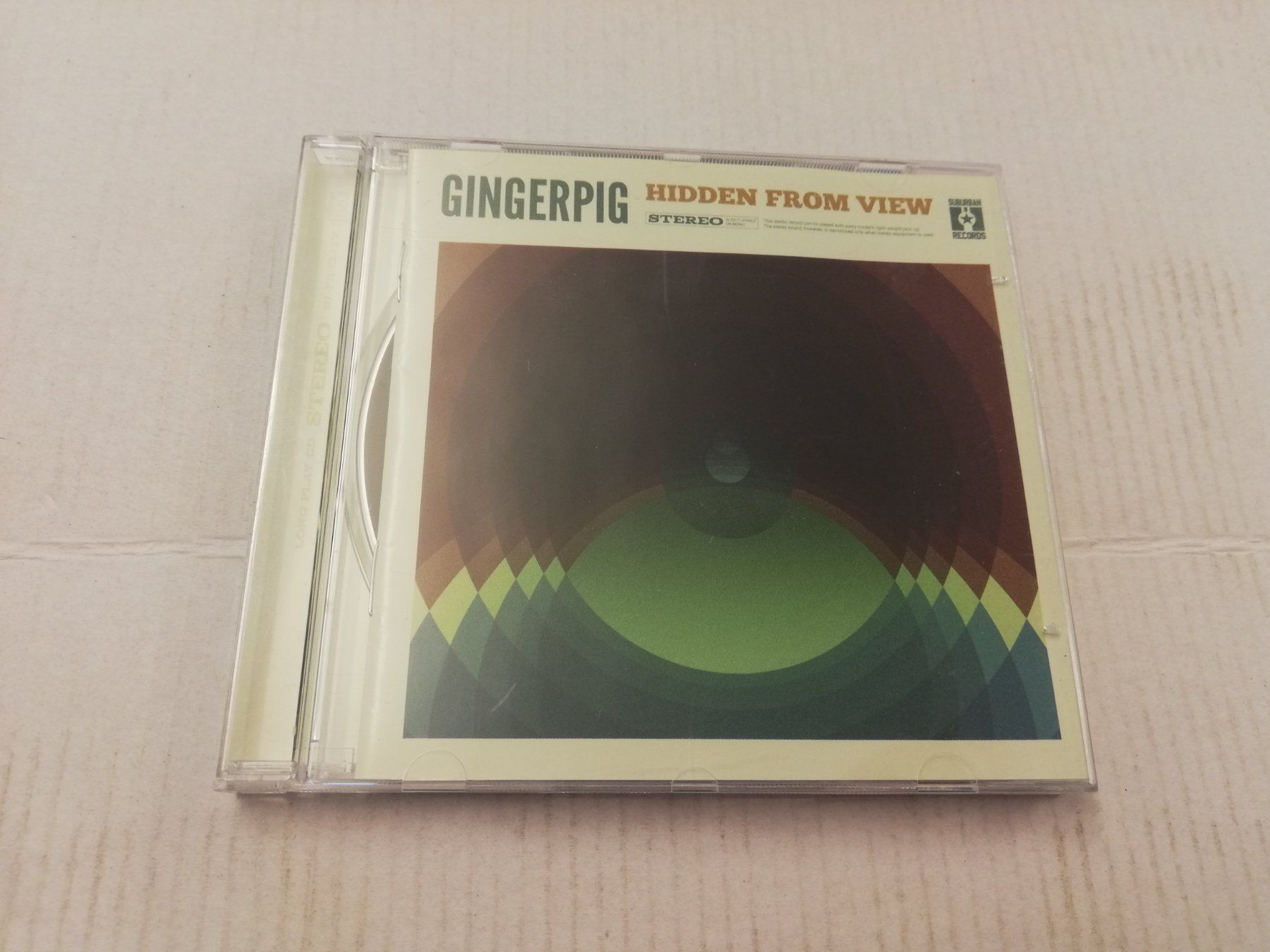 CD: GINGERPIG - HIDDEN FROM VIEW – Usato da Bern venduto da Vinylsound.ch