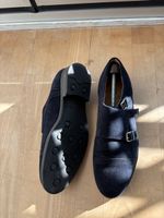 Massimo Dutti Schuhe dunkelblau Wildleder 