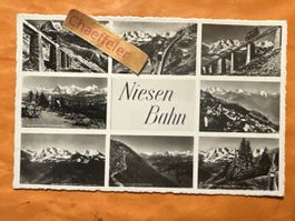 Niesenbahn Postkarte, Hotel Niesen Kulm, Top Zustand!