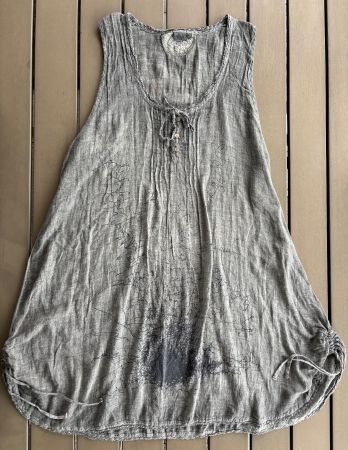 Nile Tunika Kleid im Industrial Look, Gr. XL