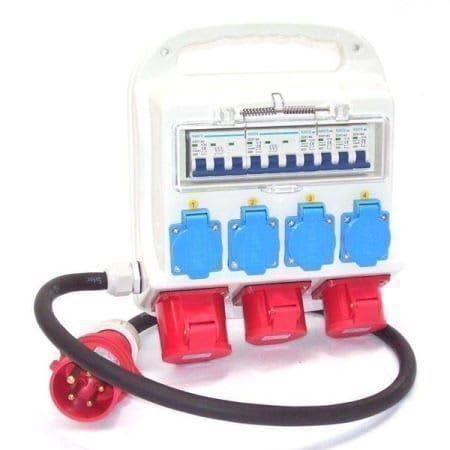 Elettrotecnica: 55475 - Stromverteiler Baustromverteiler CEE Verteiler – Nuovo e nell'imballaggio originale da Wallenwil venduto da toesstal-vertrieb 6
