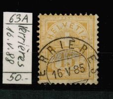 Wertziffer Nr.63A - VERRIÈRES
