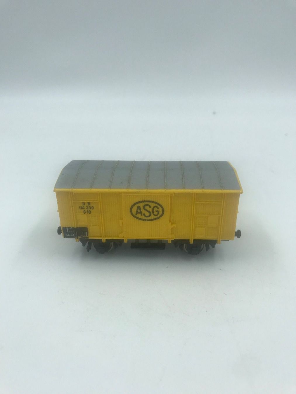 Lima Modelleisenbahnen: Wagon marchandises Jaune Lima Italie – Gebraucht aus Genève von Eric1823