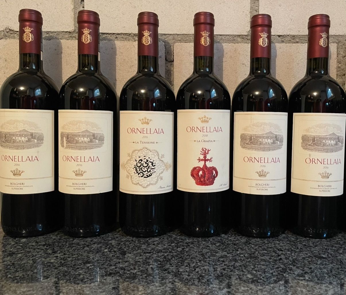 Ornellaia Vino: Ornellaia 2016 und 2018 – Nuovo (secondo la descrizione) da Rotkreuz venduto da midi84