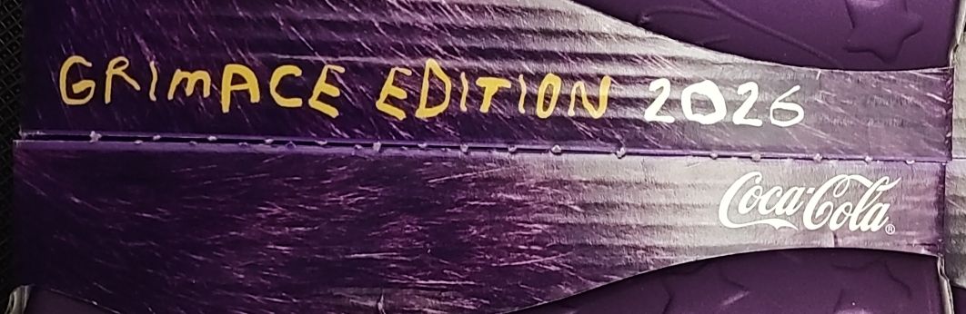 Mc Donald's Bicchieri: 4x Coca-Cola Grimace Edition 2026 McDonalds – Nuovo (secondo la descrizione) da Wil SG venduto da Mopedchef 1
