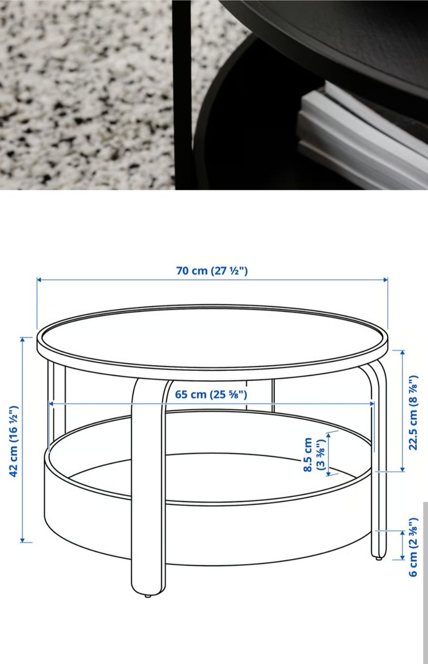 Ikea Tables: IKEA Borgeby Couchtisch – D'occasion à Solothurn par hewlettundPackard 1