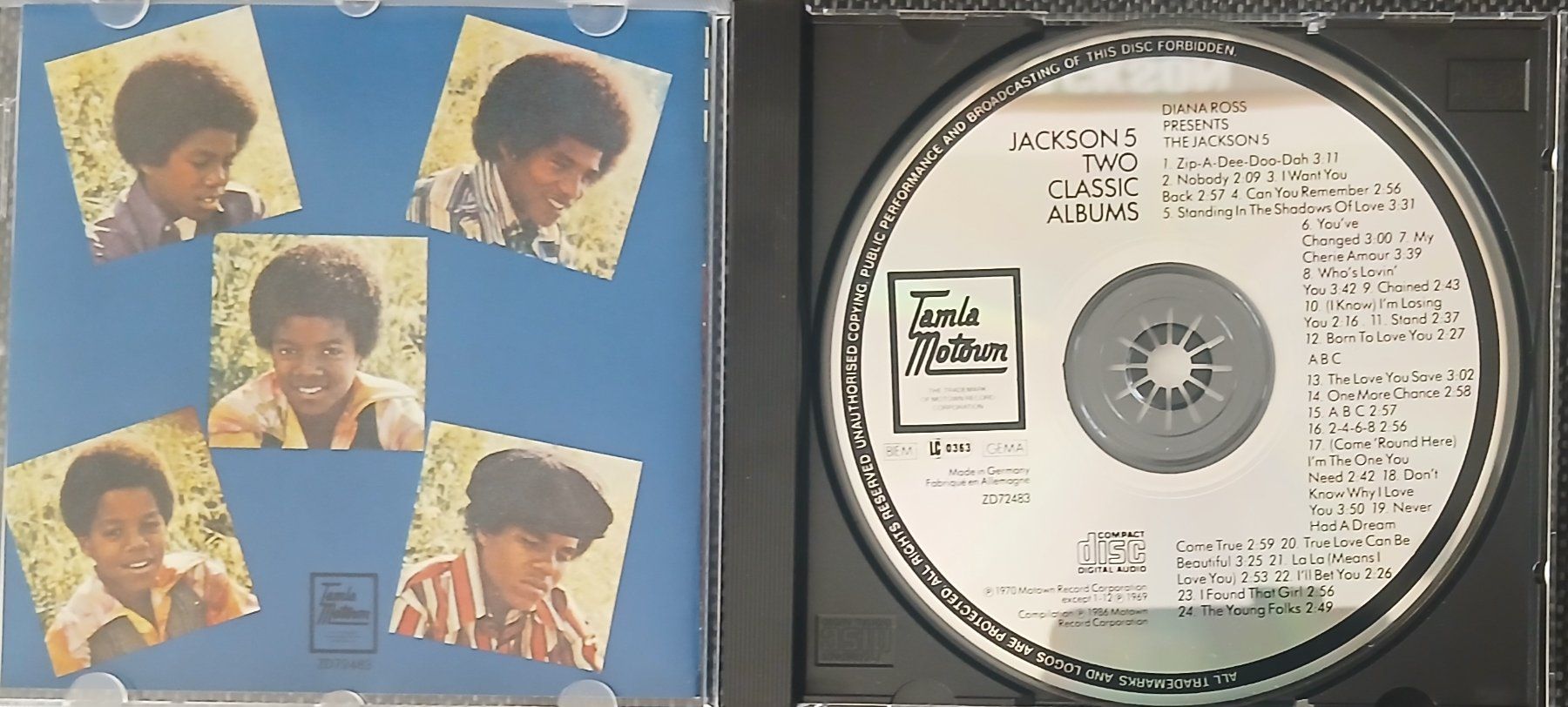 CDs: Michael Jackson and The Jackson 5 - CD Album - Two Classic – Gebraucht aus Dietikon von mih_xsk8 2