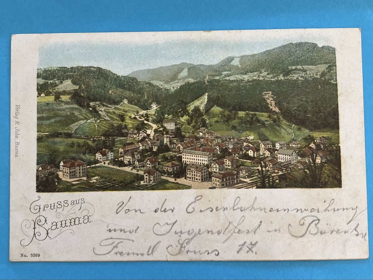 Cartoline postali: Alte Ansichtskarte Bauma 1901 – Usato da Bauma venduto da Baumer71