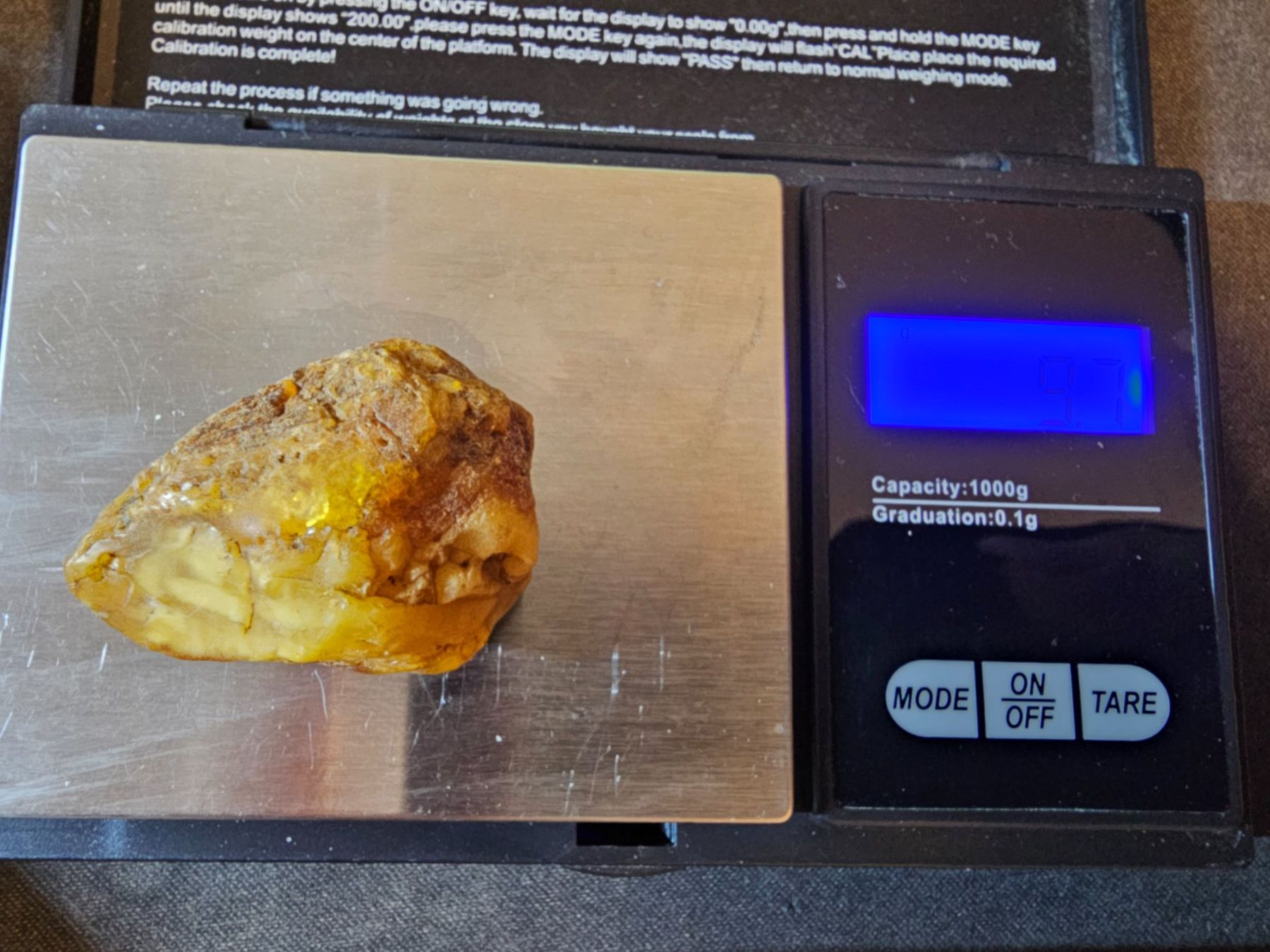 Minerali & Pietre curative: 9,7 gr Rohbernstein echt Roh Bernstein baltisch butterscotch – Nuovo (secondo la descrizione) da Riedt b. Erlen venduto da Gottestraene 9