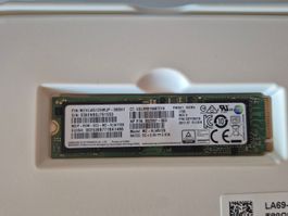 Samsung SSD 512GB - M2, NVMe - Occasion